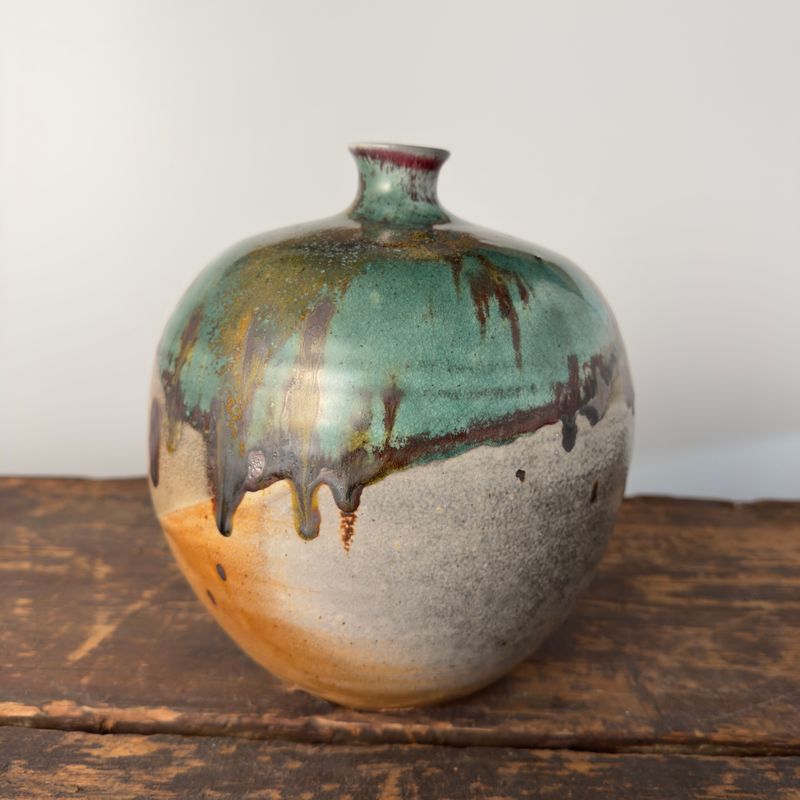 Jamille Cucci - Wood Soda Fired Bottle