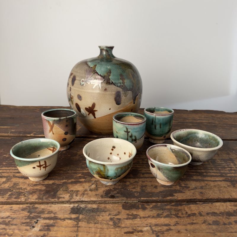 Jamille Cucci - Wood Soda Fired Bottle