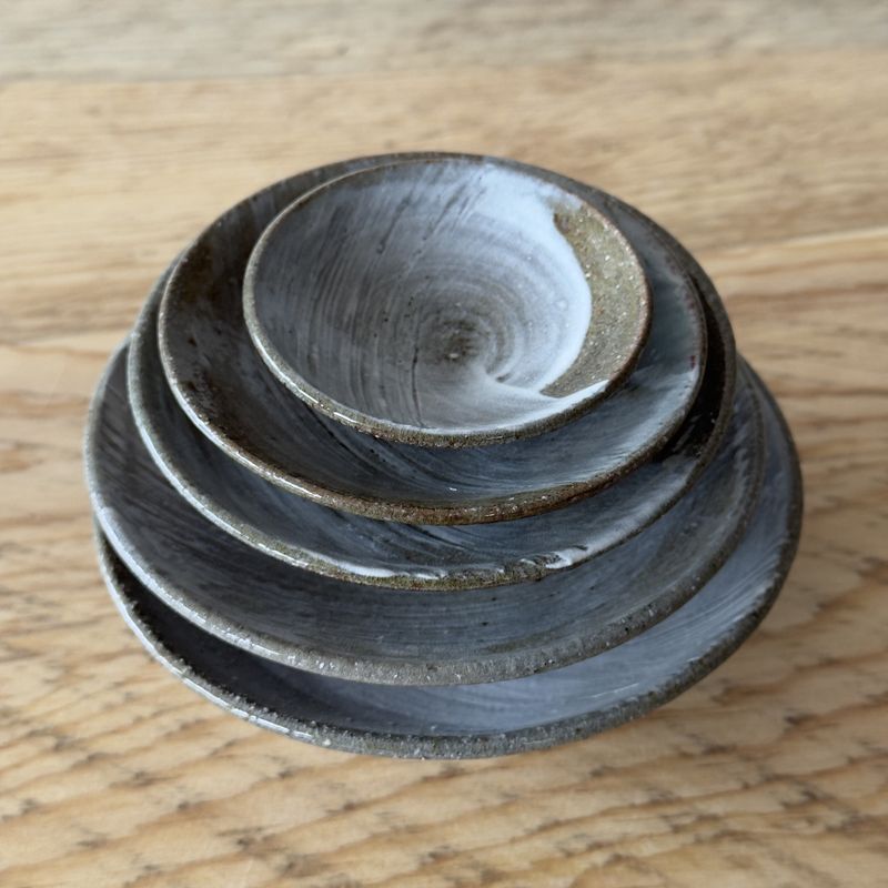 Jamille Cucci - Wild Clay Small Plate Stack