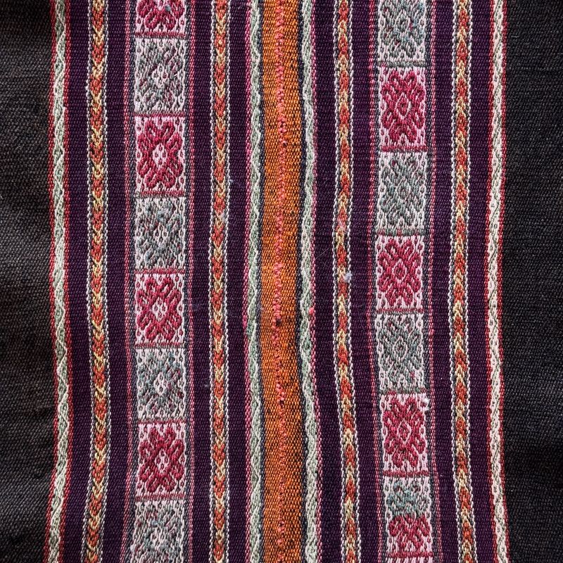 Vintage Peruvian Handwoven Manta - Camila