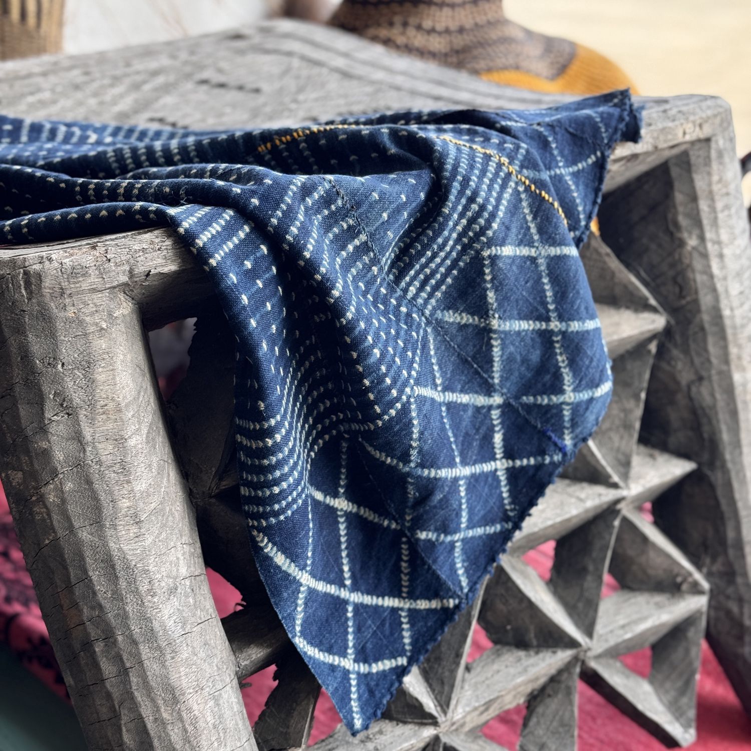 Vintage Indigo Textile, Sierra Leon - Sia