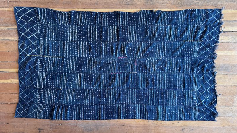 Vintage Indigo Textile, Sierra Leon - Sia