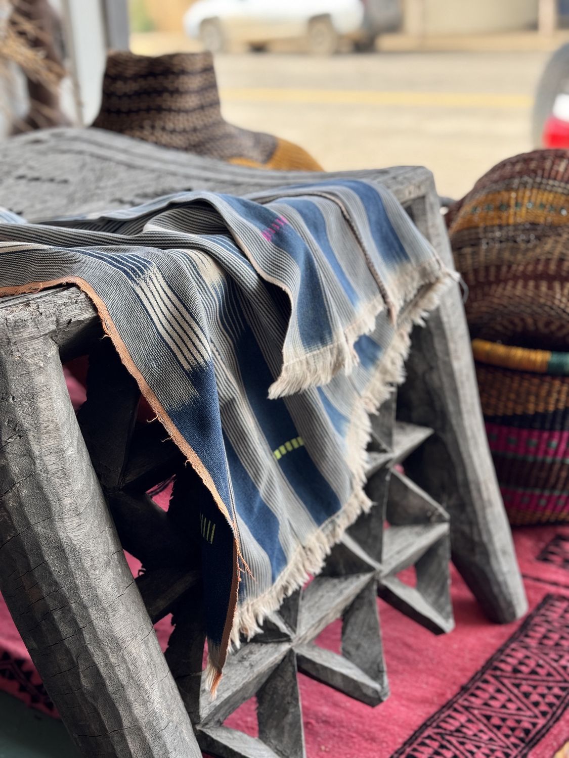 Vintage Ikat Textile, Mali - Salimata