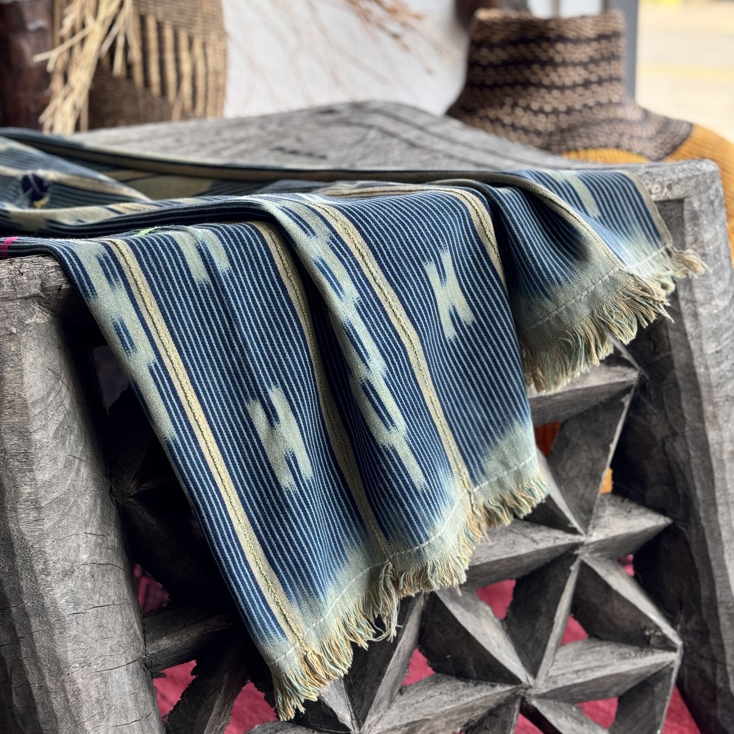 Vintage Ikat Textile, Mali - Miriam