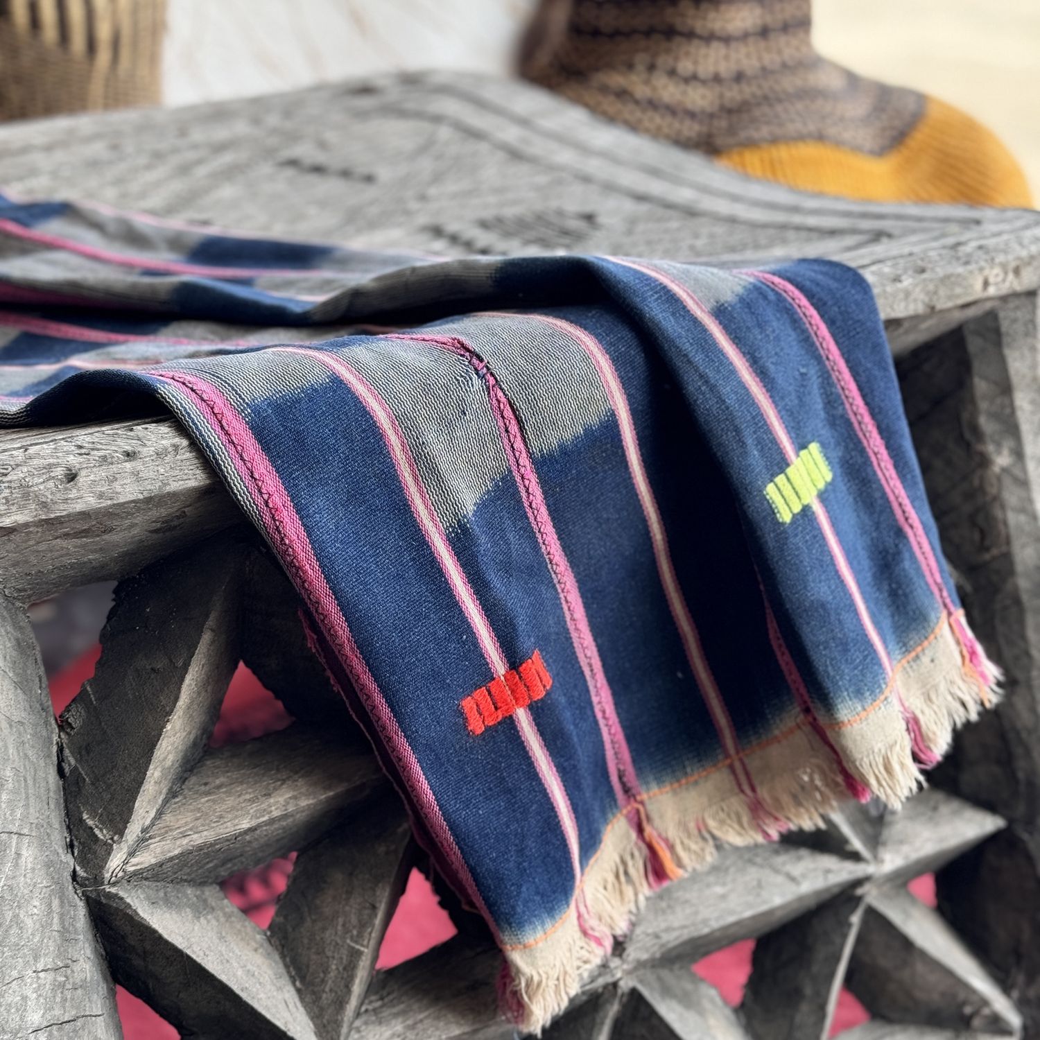 Vintage Ikat Textile, Mali - Rokia