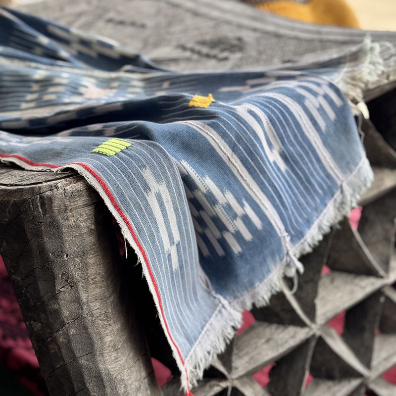 Vintage Ikat Textile, Mali - Oumou