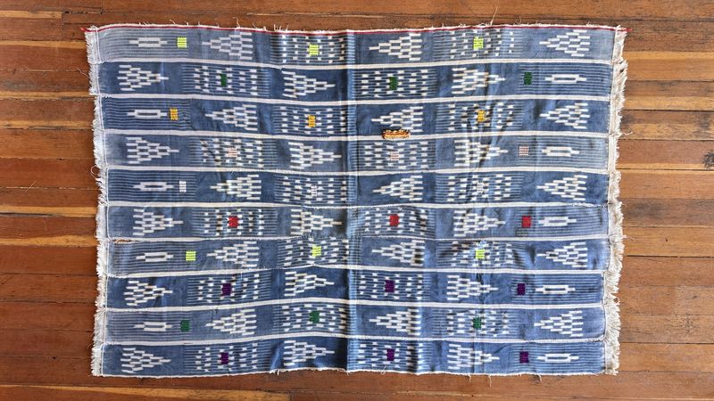 Vintage Ikat Textile, Mali - Oumou