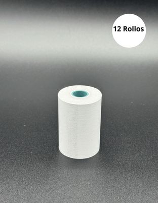 Rollo Termico 57 mm x 40 mm, 12 rollos