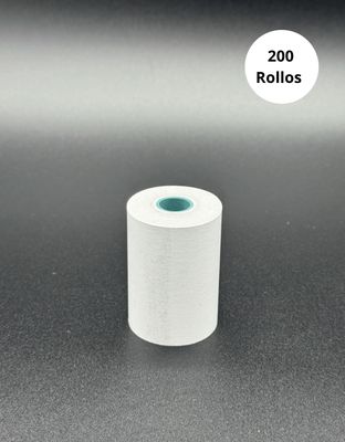 Rollo Termico 57 mm x 40 mm, 200 rollos