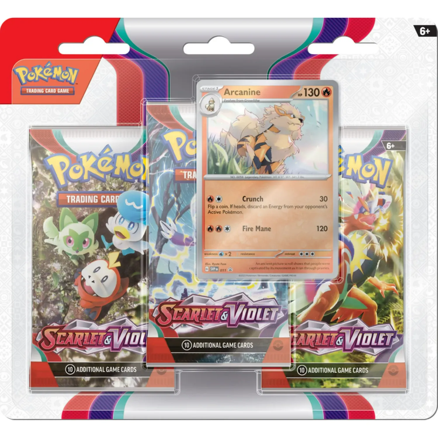 Scarlet & Violet 3-Pack Blister (Random)