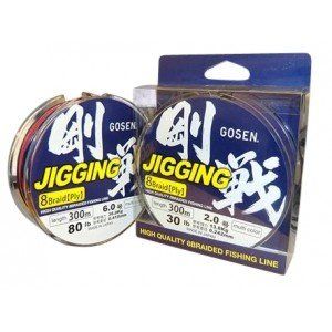 Gosen Jigging 8 braid 300m PE 6 (80lb)