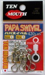 Ten Mouth Papa Swivel SS 180lb