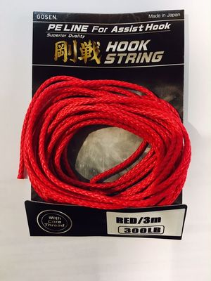 Gosen PE Jigging assist cord 3m 200lb