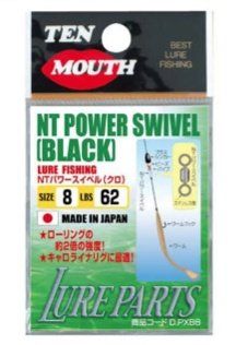 Ten Mouth Power swivel  TM4 62lb size 8