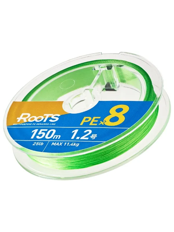 Gosen Roots light geen 200m, PE: line weight: 2 35lb