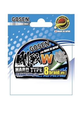 GOSEN W light green Hard Type 8 braid 150m  3 Pe:0.296 20.9kg