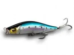 Stick-bait and poppers get kingfish.