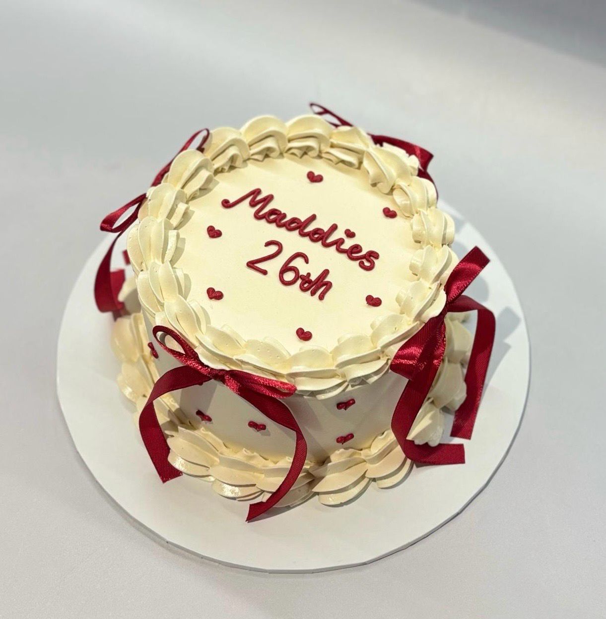 Piped Hearts and Bows