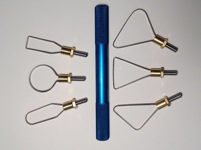 Trimming Tool Set - 1 Handle &amp; 6 Assorted Blades