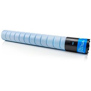 Tóner compatible TN321C cyan para Konica Minolta Bizhub C224/C284/C364