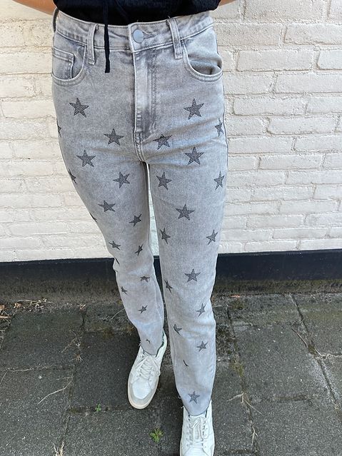 Diamond Star Jeans Straight Leg