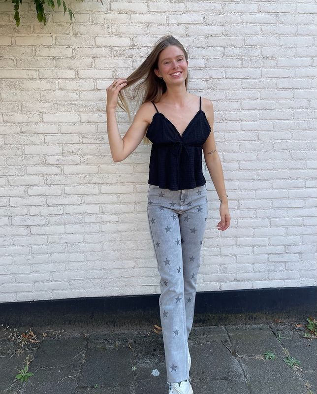 Diamond Star Jeans Straight Leg