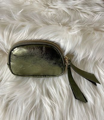 Lederen Portemonnee Green