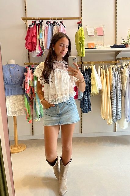 Lace Top White