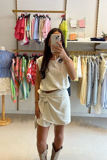 Beige Skort