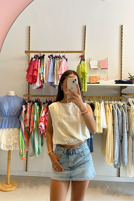 Beige Top