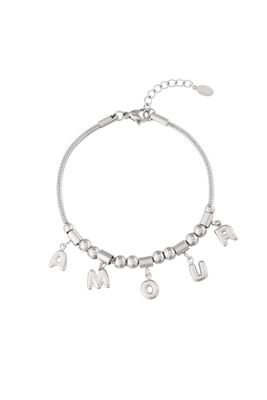 Armband Amour Zilver