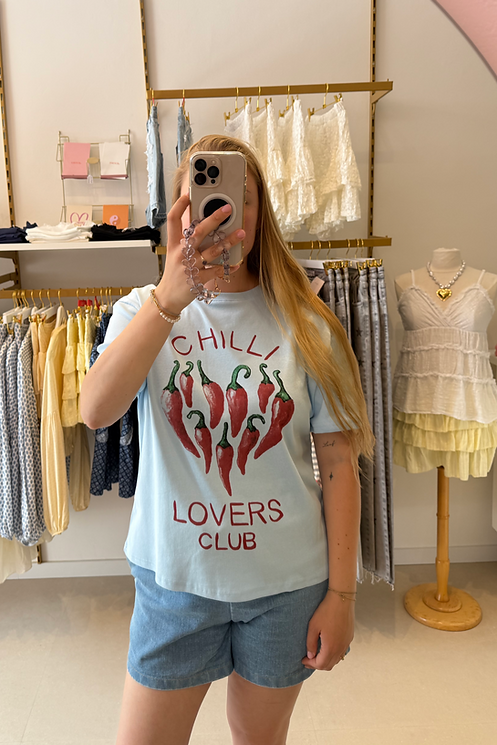 Chilli Lovers Shirt Blauw