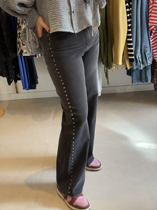 Studs Jeans Black