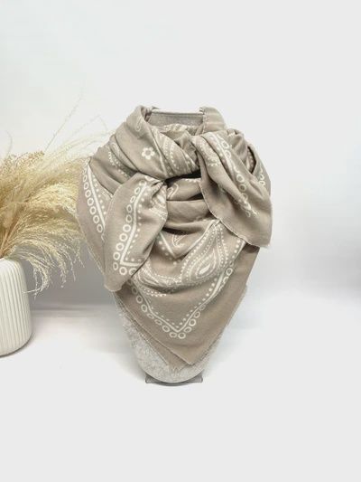 Bandana Sjaal Beige