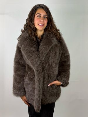 Cozy Chic Faux Fur Jas