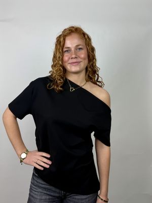 Zwarte Asymmetrische Top