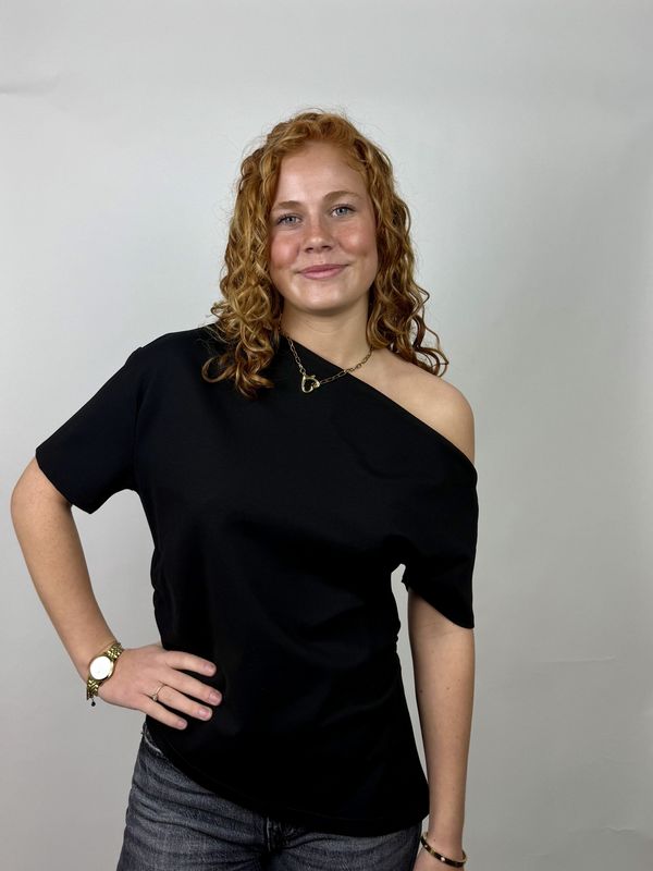 Zwarte Asymmetrische Top