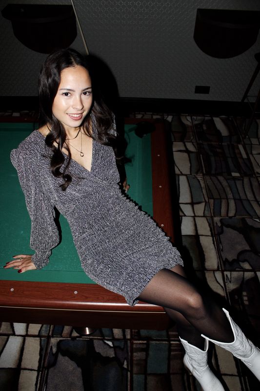 Silver December Dress