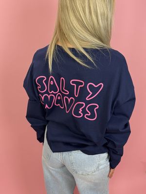 Long Sleeve Salty Waves