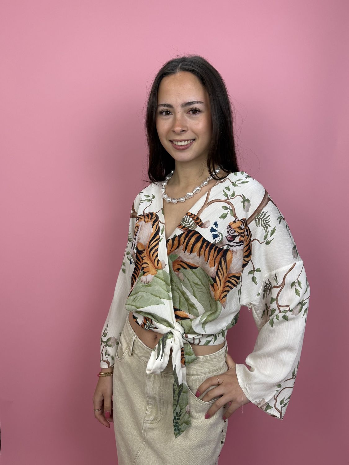 Tiger Wrap Top