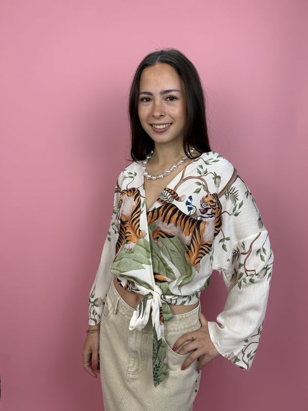 Tiger Wrap Top
