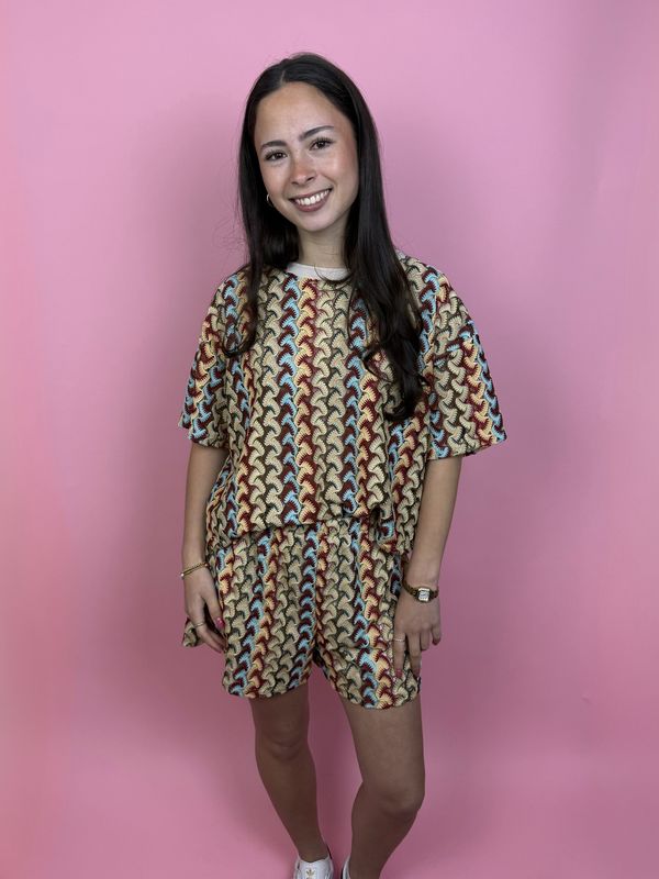 Zigzag Short