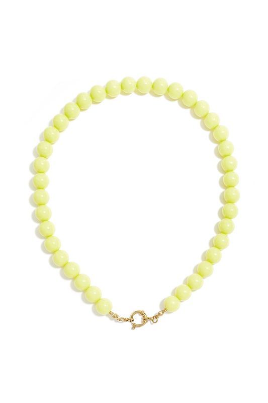 Ketting Groene Kralen