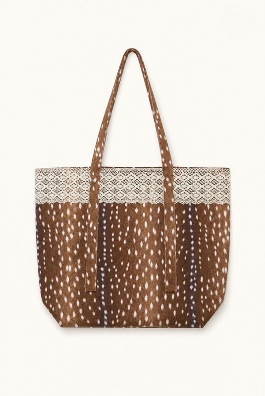 Shopper Tas met Hert Print