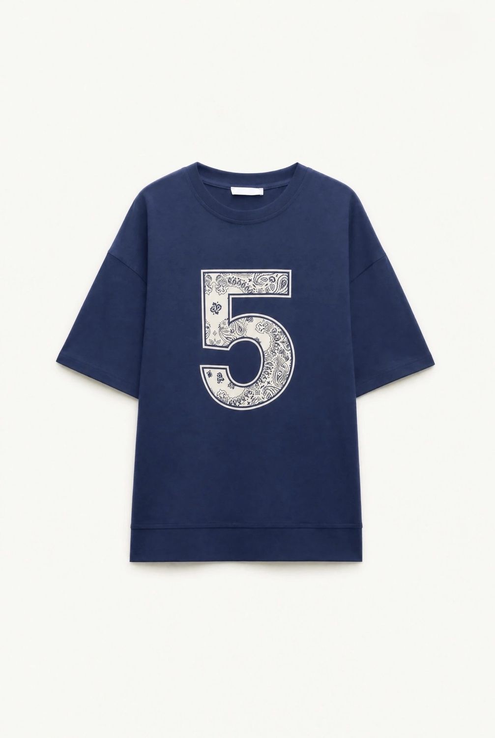 T-shirt met Bandana Print