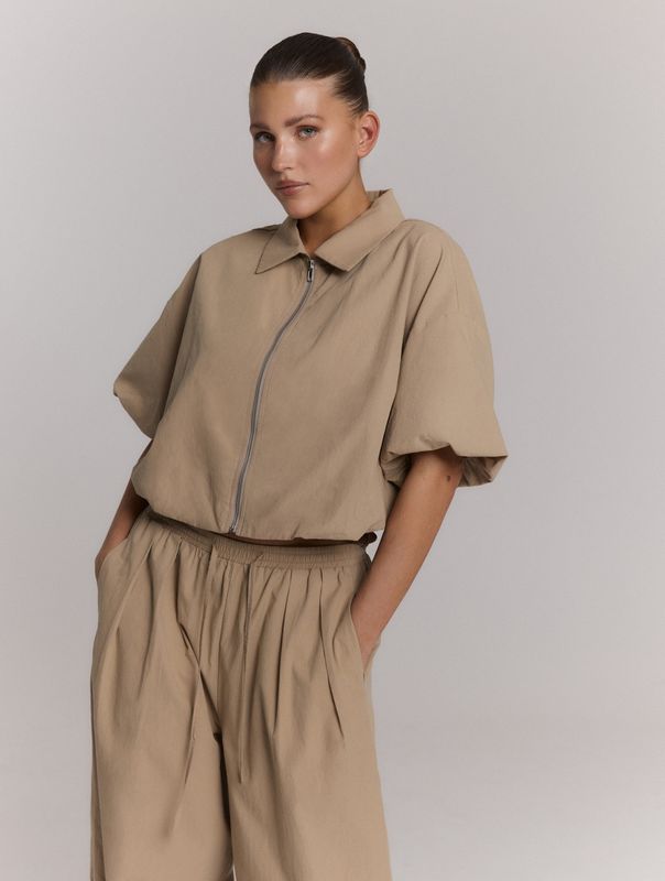 Refined Department INAYA ZIPPER BLOUSE