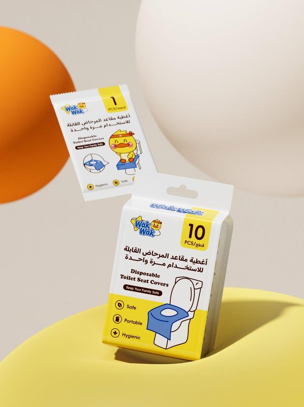 أغطية مقاعد المرحاض القابلة للاستخدام مرة واحدة