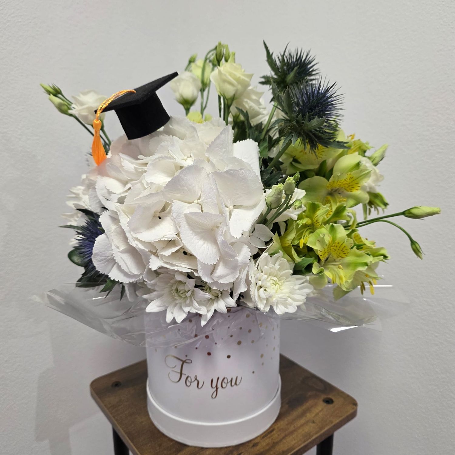 Aranjament cutie rotunda