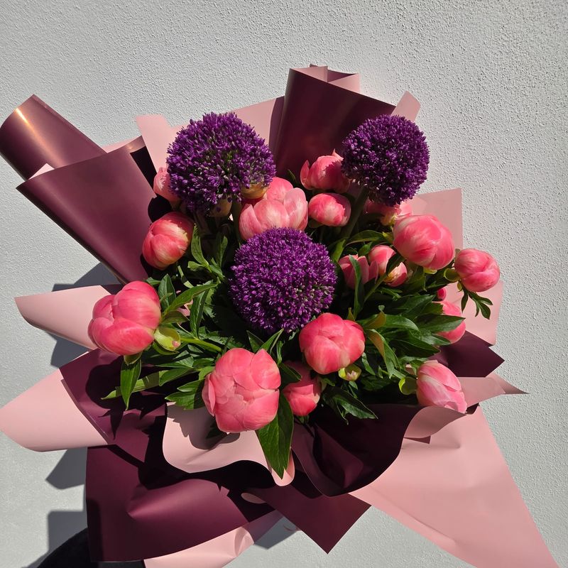 Buchet mixt bujoir - Allium