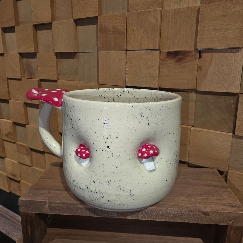 Cana ciupercute ceramica